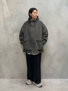 「green label relaxing（グリーンレーベルリラクシング）のアイテム（ブルゾン）」を使った、green label relaxingさん（レディース・164cm）の春コーディネート