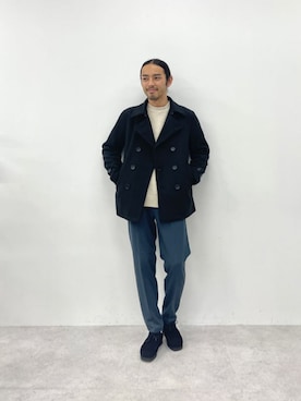 「green label relaxing（グリーンレーベルリラクシング）のアイテム（その他アウター）」を使った、green label relaxingさん（メンズ・178cm）の冬コーディネート