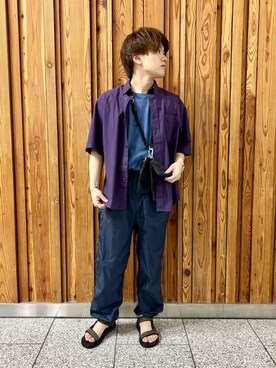green label relaxingさん(メンズ・166cm)の夏コーディネート