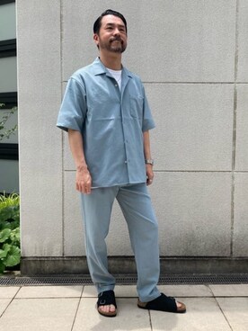 green label relaxingさん（メンズ・163cm）の夏コーディネート