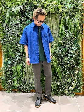 green label relaxingさん（メンズ・166cm）の夏コーディネート