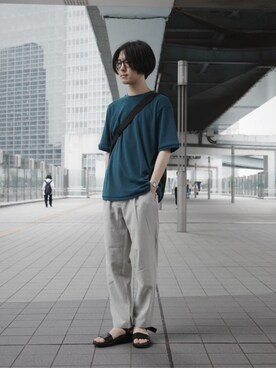 green label relaxingさん（メンズ・173cm）の夏コーディネート