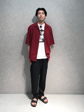 green label relaxingさん（メンズ・165cm）の夏コーディネート