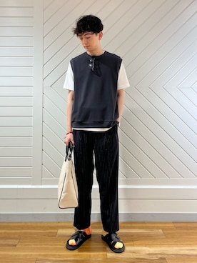 green label relaxingさん（メンズ・180cm）の夏コーディネート