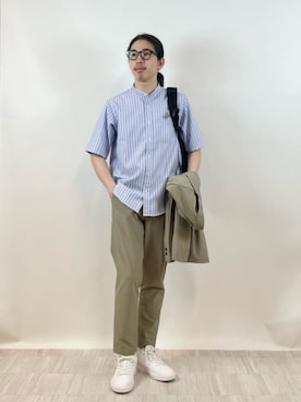 green label relaxingさん（メンズ・168cm）の夏コーディネート