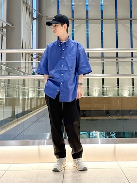 green label relaxingさん（メンズ・169cm）の夏コーディネート