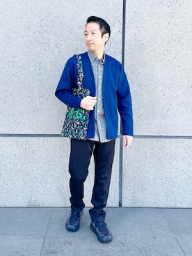 green label relaxingさん（メンズ・168cm）の夏コーディネート