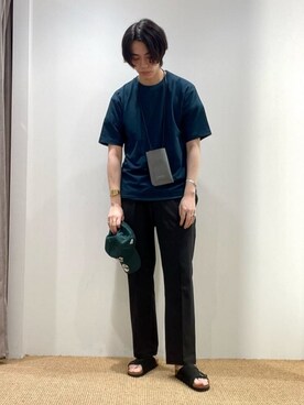 「green label relaxing（グリーンレーベルリラクシング）のアイテム」を使った、green label relaxingさん（メンズ・185cm）の夏コーディネート