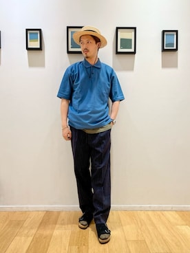 green label relaxingさん（メンズ・181cm）の夏コーディネート