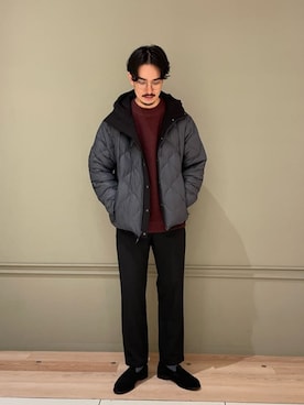 green label relaxingさん（メンズ・182cm）の冬コーディネート