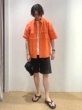 「green label relaxing（グリーンレーベルリラクシング）のアイテム」を使った、green label relaxingさん（メンズ・185cm）の夏コーディネート