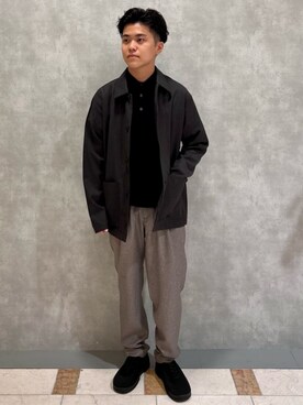 「green label relaxing（グリーンレーベルリラクシング）のアイテム（その他アウター）」を使った、green label relaxingさん（メンズ・160cm）の秋コーディネート