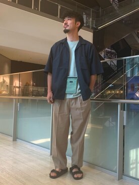 green label relaxingさん（メンズ・181cm）の夏コーディネート