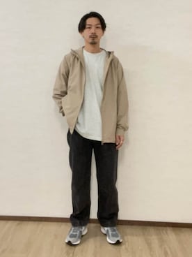 「green label relaxing（グリーンレーベルリラクシング）のアイテム（マウンテンパーカー）」を使った、green label relaxingさん（メンズ・170cm）の春コーディネート