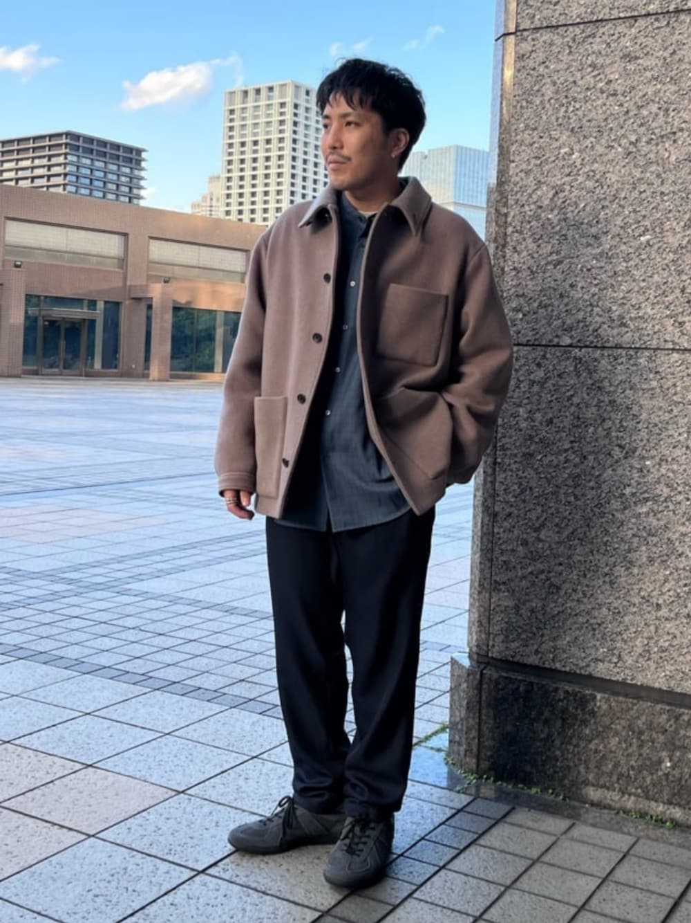 SENTDALE WOOL カバーオールを使った人気ファッションコーディネート