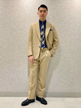green label relaxingさん（メンズ・173cm）の春コーディネート