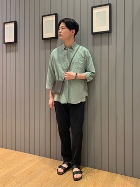 green label relaxingさん（メンズ・177cm）の夏コーディネート