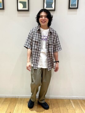 green label relaxingさん（メンズ・163cm）の夏コーディネート