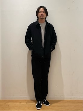 「green label relaxing（グリーンレーベルリラクシング）のアイテム（ブルゾン）」を使った、green label relaxingさん（メンズ・184cm）の秋コーディネート