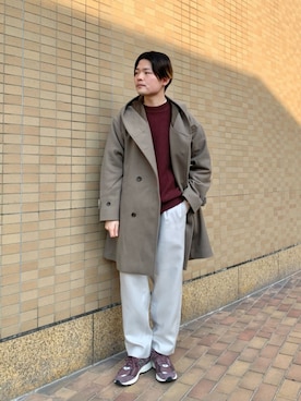 「green label relaxing（グリーンレーベルリラクシング）のアイテム（その他アウター）」を使った、green label relaxingさん（メンズ・177cm）の冬コーディネート