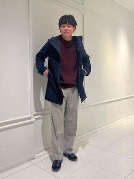 「green label relaxing（グリーンレーベルリラクシング）のアイテム（その他アウター）」を使った、green label relaxingさん（メンズ・179cm）の秋コーディネート