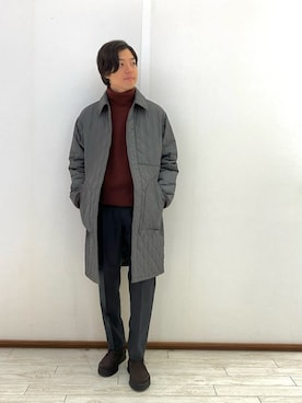 「green label relaxing（グリーンレーベルリラクシング）のアイテム（その他アウター）」を使った、green label relaxingさん（メンズ・172cm）の冬コーディネート