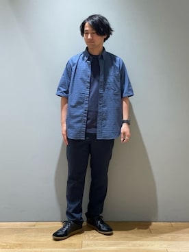 green label relaxingさん（メンズ・164cm）の夏コーディネート