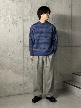 「KLEMAN（クレマン）のアイテム（その他シューズ）」を使った、green label relaxingさん（メンズ・173cm）の冬コーディネート