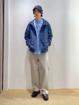 「green label relaxing（グリーンレーベルリラクシング）のアイテム（その他アウター）」を使った、green label relaxingさん（メンズ・176cm）の春コーディネート