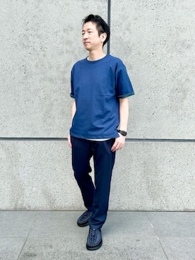 green label relaxingさん（メンズ・168cm）の夏コーディネート