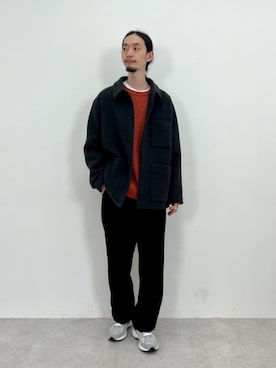 「green label relaxing（グリーンレーベルリラクシング）のアイテム（ブルゾン）」を使った、green label relaxingさん（メンズ・178cm）の秋コーディネート