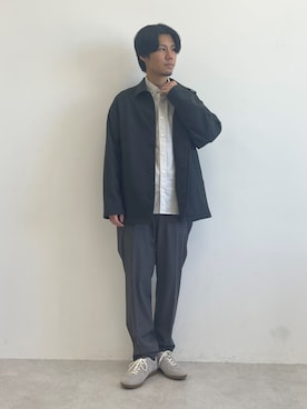 「green label relaxing（グリーンレーベルリラクシング）のアイテム（その他アウター）」を使った、green label relaxingさん（メンズ・172cm）の秋コーディネート