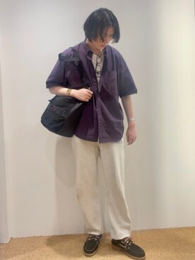 「green label relaxing（グリーンレーベルリラクシング）のアイテム」を使った、green label relaxingさん（メンズ・185cm）の夏コーディネート