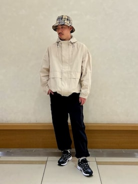 「green label relaxing（グリーンレーベルリラクシング）のアイテム（ブルゾン）」を使った、green label relaxingさん（メンズ・174cm）の春コーディネート