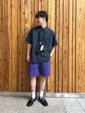 green label relaxingさん（メンズ・183cm）の夏コーディネート