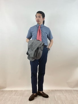 green label relaxingさん（メンズ・168cm）の夏コーディネート