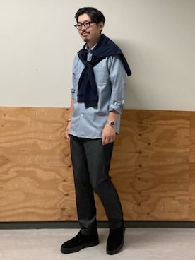 green label relaxingさん（メンズ・175cm）の秋コーディネート