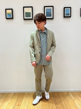 green label relaxingさん（メンズ・166cm）の夏コーディネート