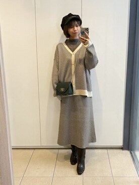 STYLE DELI(スタイルデリ)の「【LUXE】ジャガード編みへ
