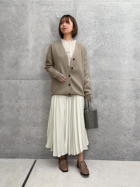 「STYLE DELI（スタイルデリ）のアイテム（バッグ）」を使った、STYELEDELIさん（レディース・157cm）の冬コーディネート