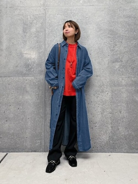「STYLE DELI（スタイルデリ）のアイテム（バッグ）」を使った、STYELEDELIさん（レディース・157cm）の冬コーディネート
