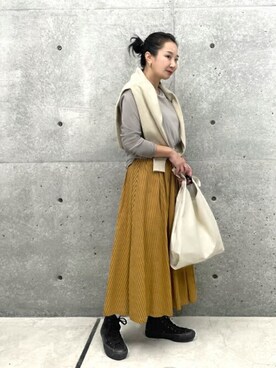 「STYLE DELI（スタイルデリ）のアイテム（バッグ）」を使った、STYELEDELIさん（レディース・156cm）の春コーディネート