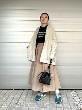 「STYLE DELI（スタイルデリ）のアイテム（ジャケット/アウター）」を使った、STYELEDELIさん（レディース・156cm）の春コーディネート