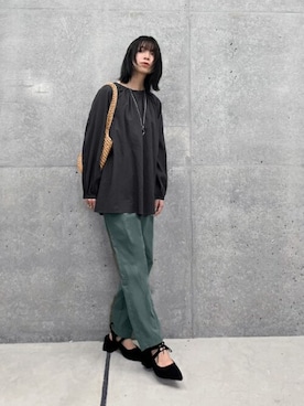 「STYLE DELI（スタイルデリ）のアイテム（アクセサリー）」を使った、STYELEDELIさん（レディース・157cm）の春コーディネート
