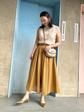 「STYLE DELI（スタイルデリ）のアイテム（バッグ）」を使った、STYELEDELIさん（レディース・156cm）の春コーディネート