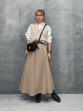 「STYLE DELI（スタイルデリ）のアイテム（バッグ）」を使った、STYELEDELIさん（レディース・153cm）の春コーディネート