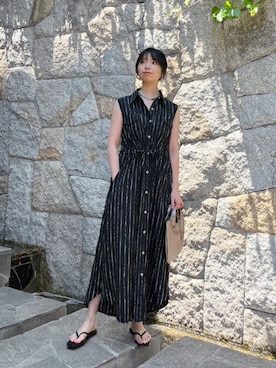 「STYLE DELI（スタイルデリ）のアイテム（アクセサリー）」を使った、STYELEDELIさん（レディース・157cm）の夏コーディネート