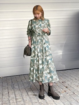 「STYLE DELI（スタイルデリ）のアイテム（バッグ）」を使った、STYELEDELIさん（レディース・157cm）の夏コーディネート