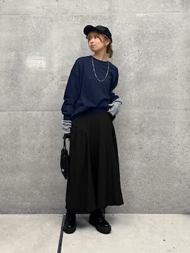 「STYLE DELI（スタイルデリ）のアイテム（アクセサリー）」を使った、STYELEDELIさん（レディース・157cm）の冬コーディネート