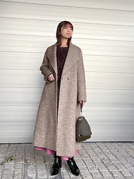 「STYLE DELI（スタイルデリ）のアイテム（ニット/セーター）」を使った、STYELEDELIさん（レディース・157cm）の冬コーディネート